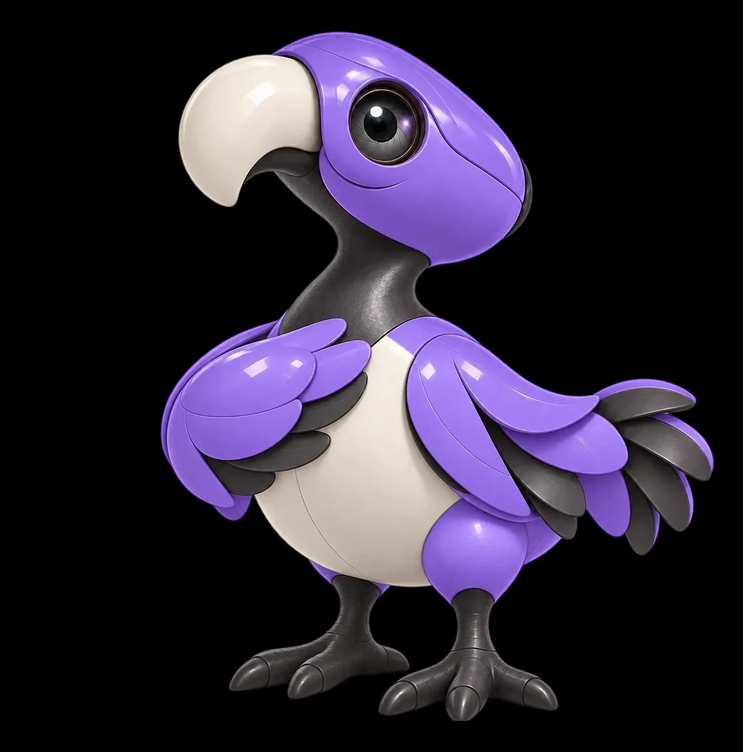 Twip, the Leadodo dodo, looking curious